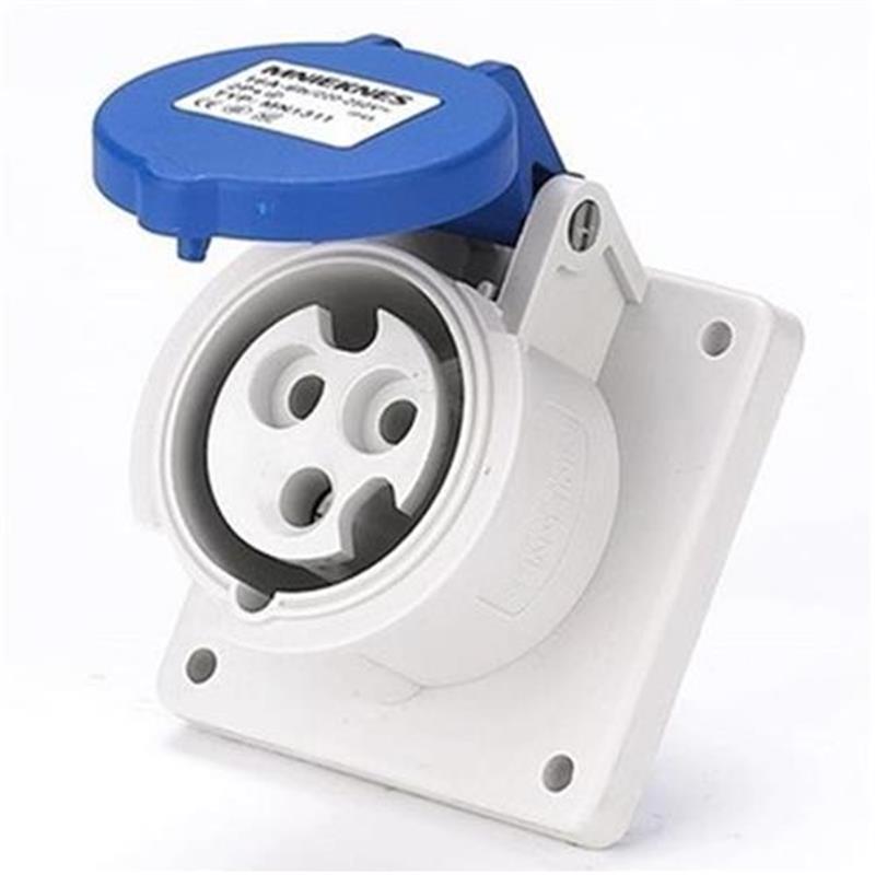 工业防爆防水aw插头暗装明装连接器三相插头