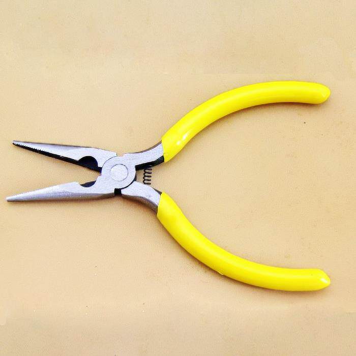 钳子迷你顶切平口钳扁嘴去齿拔针尖嘴手工皮艺尖嘴钳