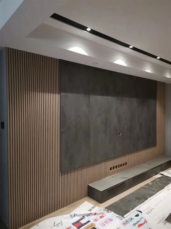 饰面护墙背景墙大理石板免漆板实木板材装饰kd饰面板