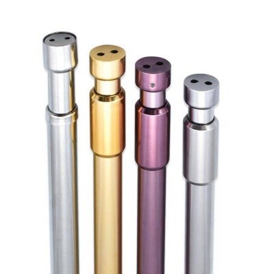 2021吊杆收缩架杆凉衣杆衣柜挂衣杆柜内架n打孔寝室伸缩置物免横