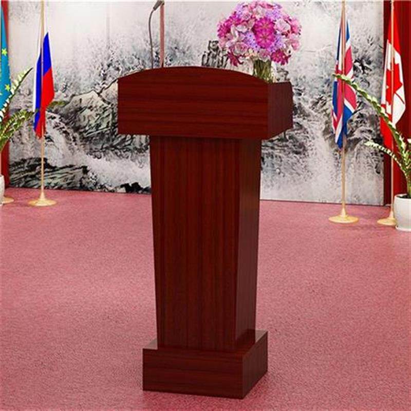基督教讲台演讲简约牧师十字架讲道教堂讲桌教会演讲台