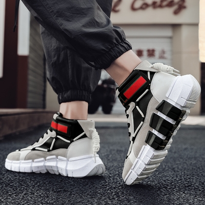 吾道高帮鞋d网红爆款帆布鞋厚鞋好评好店