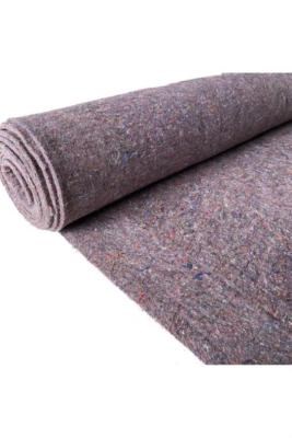 室外毛毡布土布包装耐磨家具毯冬天盖布防寒草布水泥路面养护毯。