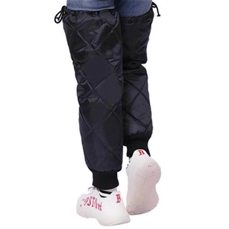 骑车防摔拉链柔软腿部全包加长护具骑手外卖电动车护膝