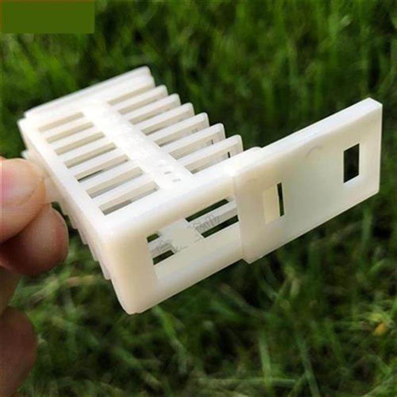 蜂王笼蜜蜂囚王笼塑料多x功能王笼中蜂防逃片蜂z具养蜂工具