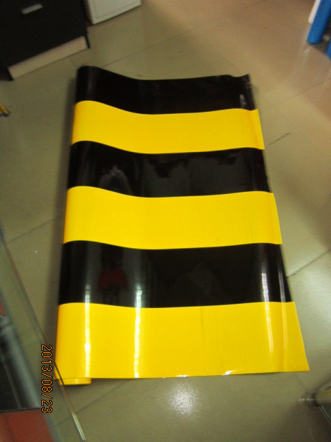 广州批发电线杆红白反光膜 警示反光带 警示柱黄黑反光贴 防撞条 广东