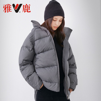 Y236//YA61U0440yaloo/雅鹿羽绒服女冬季白鹅绒加厚羽绒服女短款