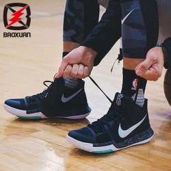 耐克男鞋ZOOM詹姆斯士兵10代战靴使节9气垫