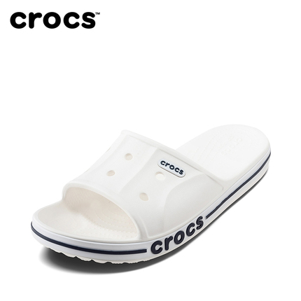 Crocs男女拖鞋 卡骆驰2018夏新贝雅卡骆班一字休闲凉拖鞋|205392