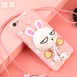 oppoa37手机壳oppo A37M卡通保护硅胶套防