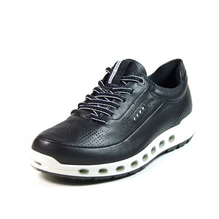 ecco爱步男鞋2017春季新款运动跑步鞋防水透