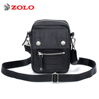 七匹狼男包男士胸包 牛津布包牛皮腰包男 休闲