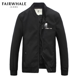 马克华菲夹克男外套2017春装新款飞行员棒球