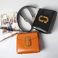 维维米2016新款宽肩带女包锁扣小方包明星同