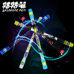 智高转转笔V19抖音同款发光转笔炫彩转转笔双