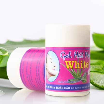 泰国white天然芦荟胶去黑头祛粉刺鼻贴撕拉型