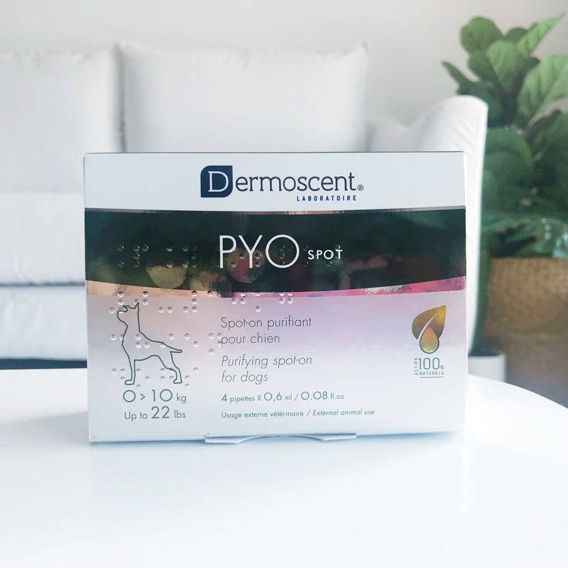 法国德美丝Dermoscent派奥点犬用皮肤滴剂0-10kg4支/盒法斗皮肤病 - 封面