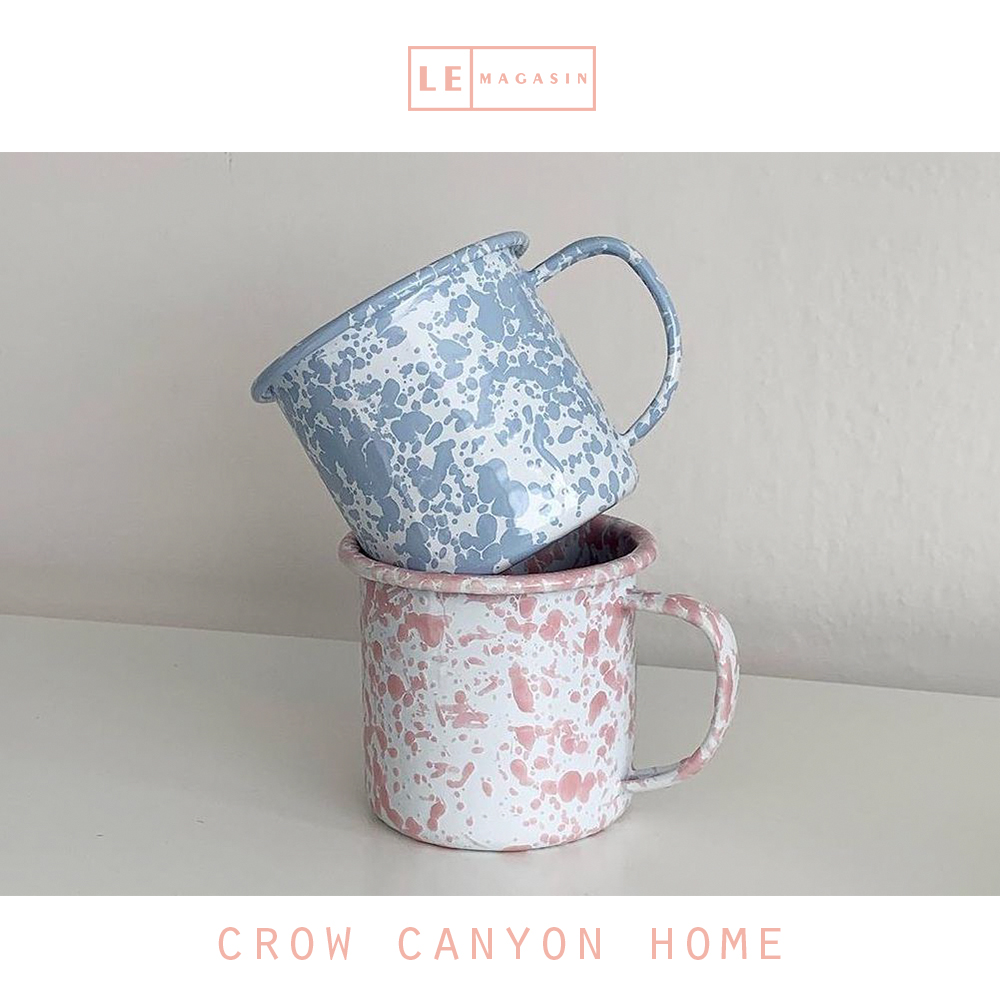 Le Magasin x Crow Canyon Home|美国牛奶咖啡杯 搪瓷珐琅马克杯 - 封面