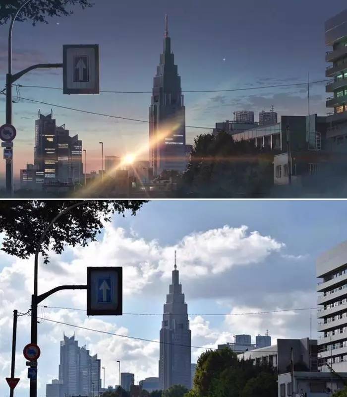电影《你的名字》中的这些场景是真实存在的!