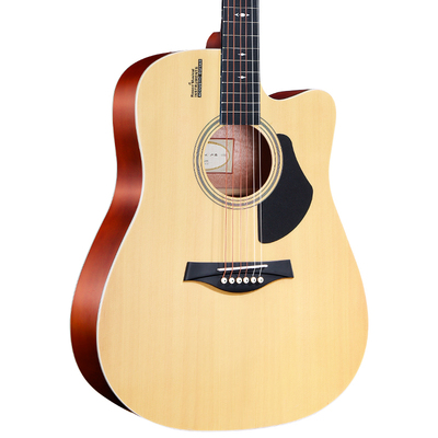 卢森g13单板吉他民谣入门新手初学者男女生专用41寸面单吉它乐器