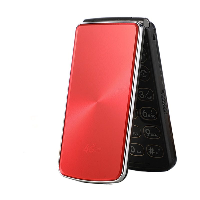 超薄电信版翻盖老人机移动老人手机女生款超长待机doov/朵唯 d520