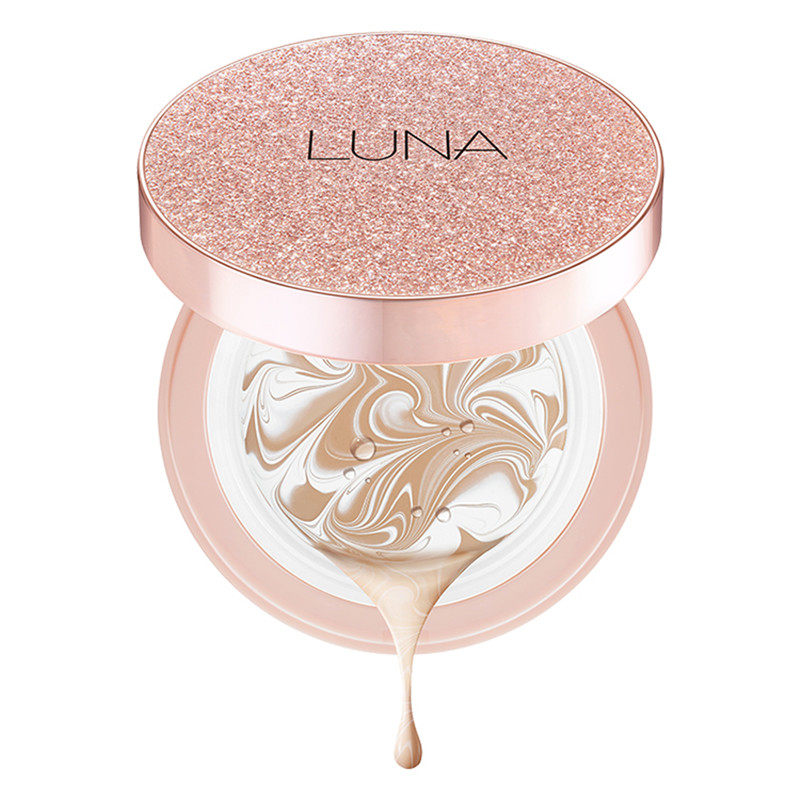 爱敬luna露娜持妆双芯气垫遮瑕提亮水润粉底液亲肤控油不脱妆bb霜