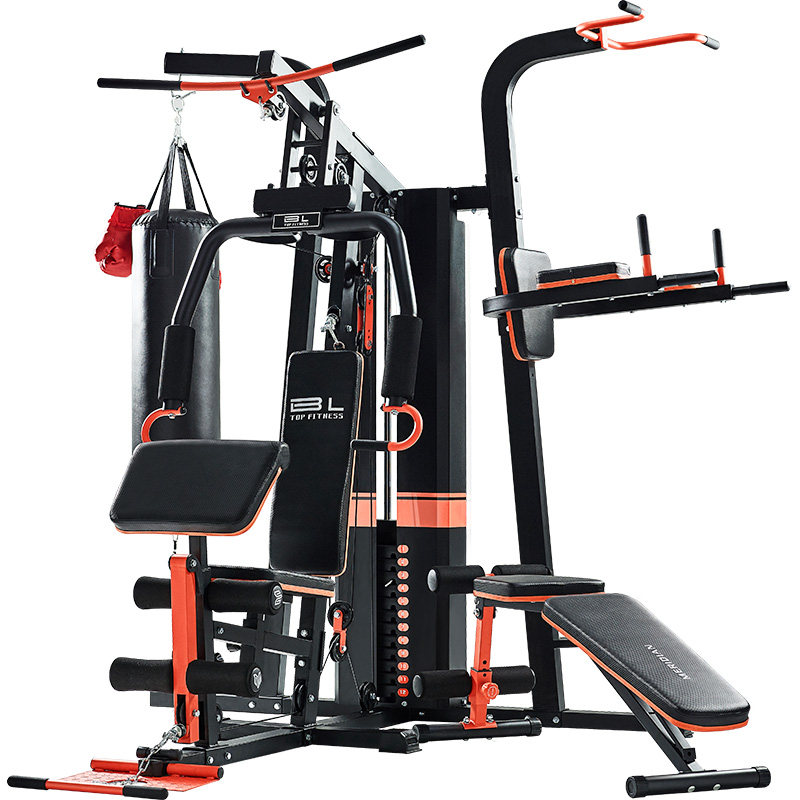 健身器材家用全套多功能一体套装组合男士器械运动力量综合训练器