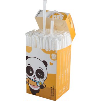 Disposable single paper straw packaging singleເອກະລາດເດັກນ້ອຍຖືພາແມ່ຍິງເດັກນ້ອຍ້ໍານົມຊາອາຫານເກຣດພາດສະຕິກຫນາງໍ