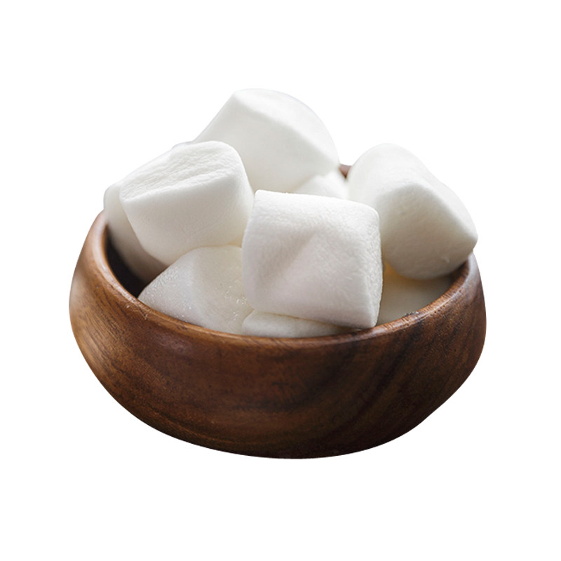 青外低甜度棉花糖做雪花酥低糖牛轧糖专用原材料烘焙大包装烤大块