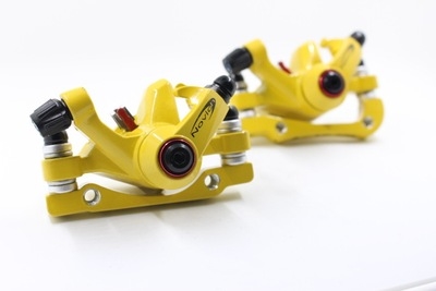 5山地刹车自行车配件可调节机械碟刹线k拉碟刹夹器高档刹车套.