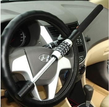 汽车把锁方向盘锁防盗密码图片