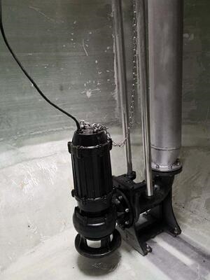 耦置抽粪工程耦合器铸铁升污泵高扬提潜设备c配套排污自装