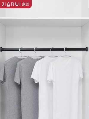 大衣柜里的挂衣杆固定配件法兰图片