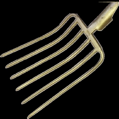 实心大叉三齿叉四子叉多股叉齿铁花叉园工具n柴火平地深翻加粗枯