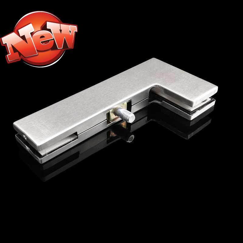 高档无框玻璃门夹曲夹小门夹门夹子点夹上下门夹七字夹上下夹奢华