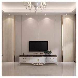 床头背景墙硬包弧形图片