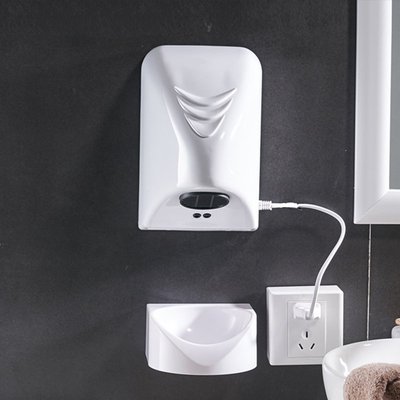 卫生间哄手器厕用烘手q机家用全自动感应烘家用干吹商所手机洗干