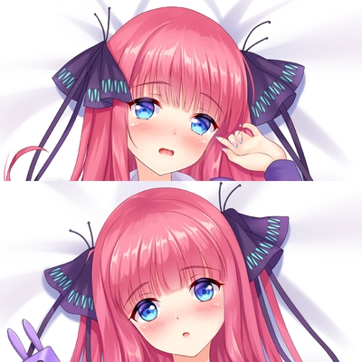 妖梦工坊原创五等份新娘中野z二乃动等漫身边抱枕立体抱枕双层