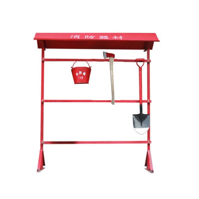 消防器材架双排图片