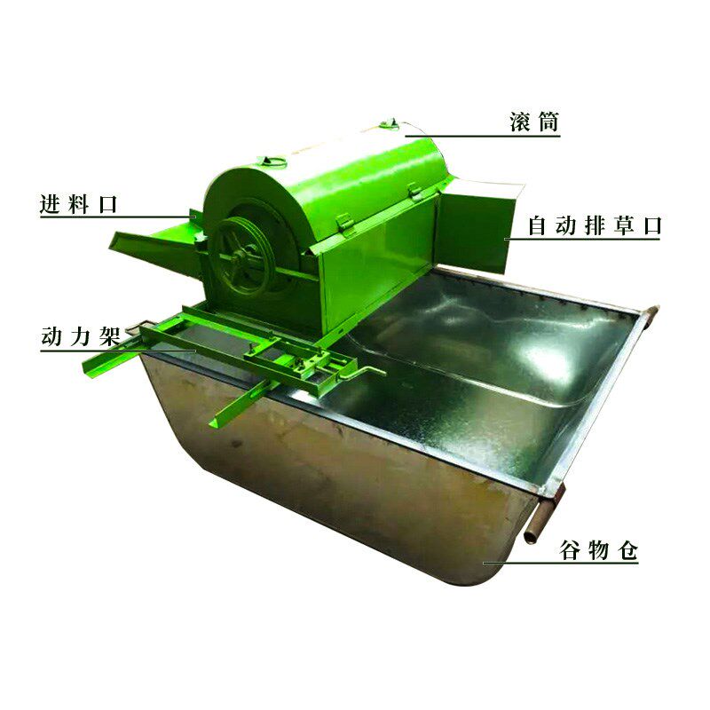 水稻脱粒机麦农用机全自动打谷机稻谷家用收割机小型打谷子机械