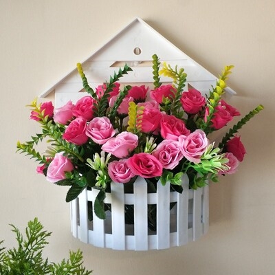 墙壁装饰植物花壁挂花草店铺图片