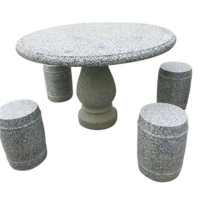 广场椅子户外公园椅石头图片