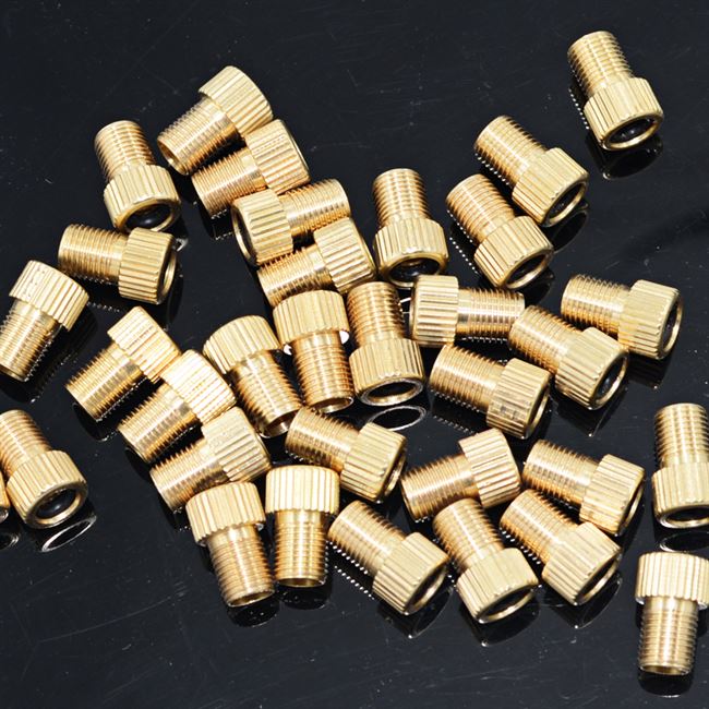 自行车打气嘴接头美转法嘴图片