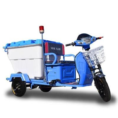 街道垃圾桶转运清运车电动保洁三轮车体育场新品t环卫工人扫路车图片