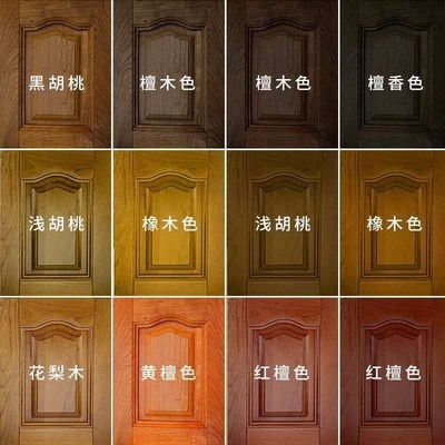 新品水性仿木纹漆混凝土外墙廊架仿古木器漆家具翻新油漆门窗漆