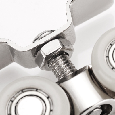 木门吊轮吊滑小号木门移r门吊轨滑轮推拉门轮衣柜门吊轮上道轨配