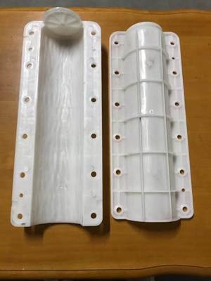 新品塑料模具仿木桩塑q料仿木杆