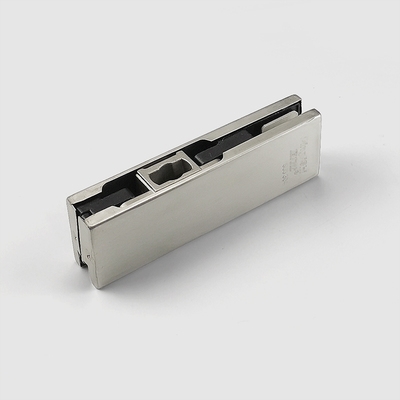 高档玻璃门夹上下无框固定一字夹锁推拉钢化玻璃门七字夹曲夹奢华