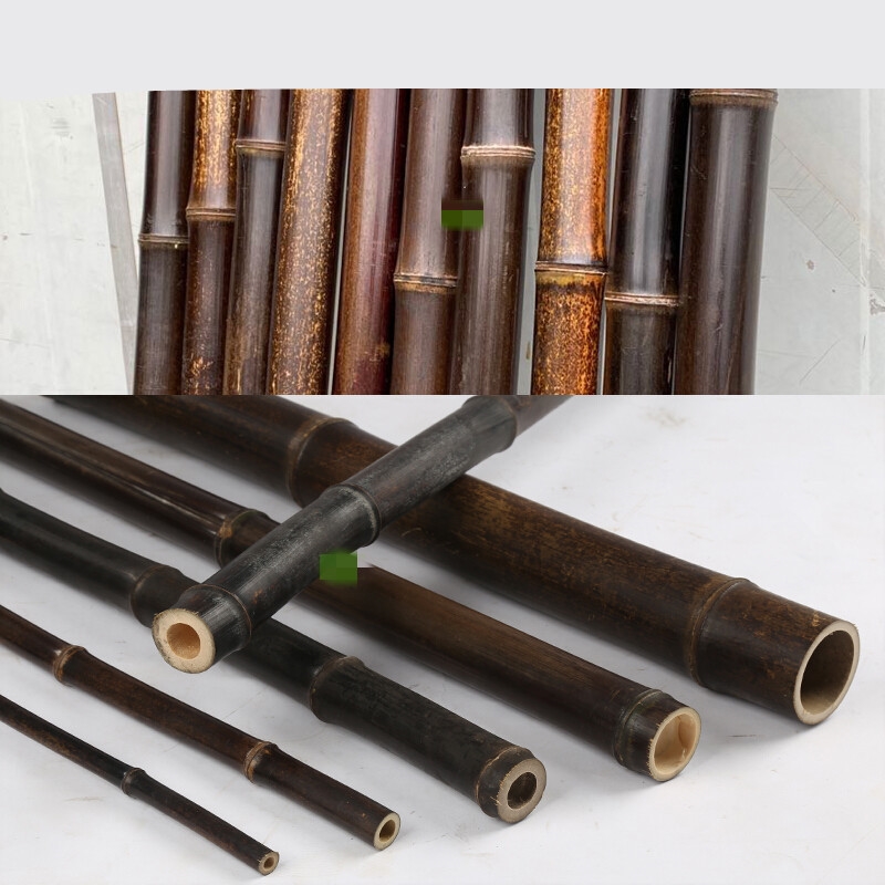 k紫竹杆料装饰紫竹竿栅紫篱笆装潢栏竹h杆黑隔斑竹屏风竹断竹子天