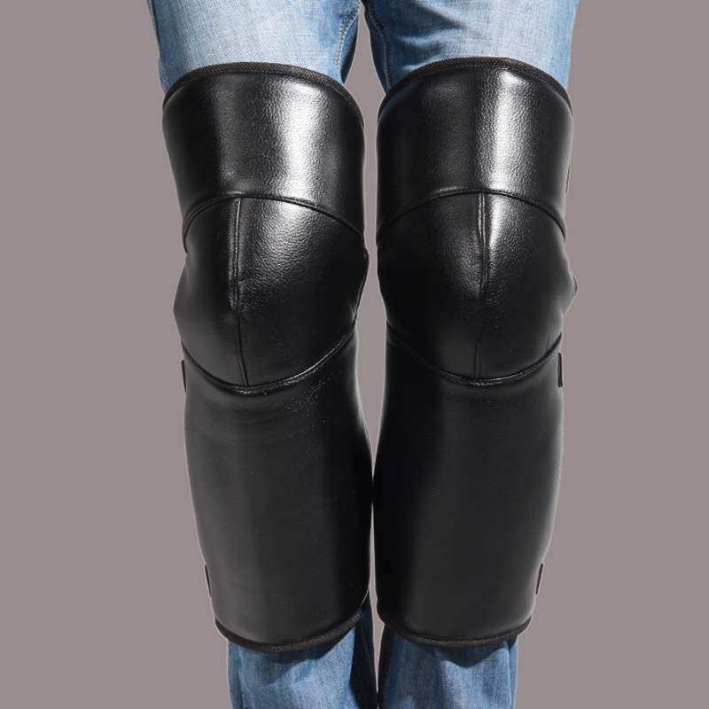 新托车女a绒男女护膝防寒拉链电动挡风加厚冬季带的保暖护腿加